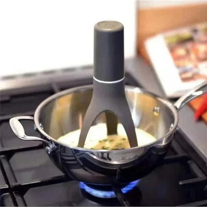 Cordless Auto Stirrer – Ultimate Automatic Sauce Stirrer for Effortless Cooking, Gift for Home Cooks, Best Kitchen Tool