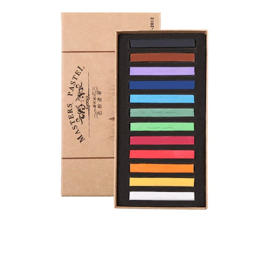 Soft Pastel Masters Colored Crayon Chalk Drawing & Coloring Art Supplies, Colors for Professional & Beginner Artists