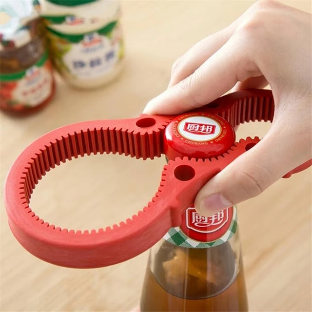 Heavy Duty Jar & Bottle Opener for Weak Hands 3 Grip Non Slip Kitchen Tool