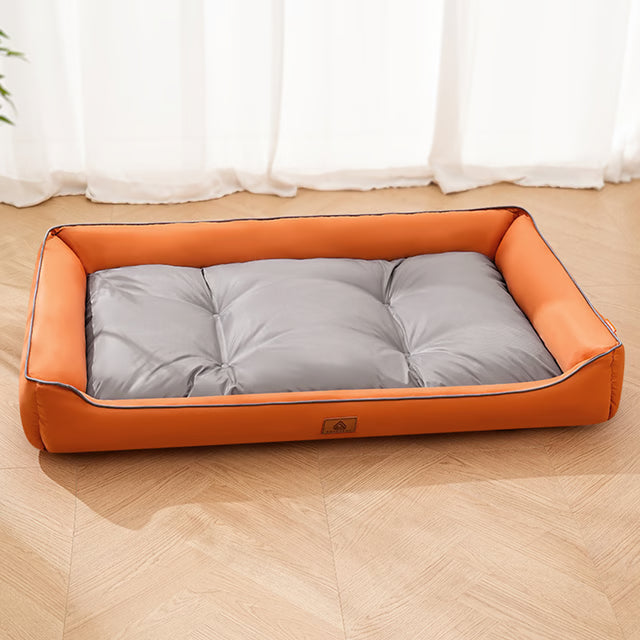 Soft Sleeping Pet Mat, Waterproof Dog Bed for Big Dogs & Cats, Summer Cooling Breathable Design with Non-Slip Bottom