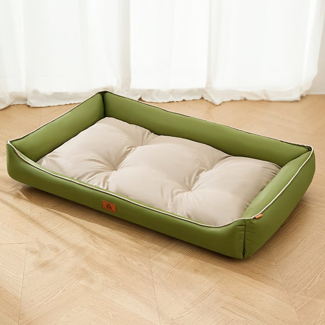 Soft Sleeping Pet Mat, Waterproof Dog Bed for Big Dogs & Cats, Summer Cooling Breathable Design with Non-Slip Bottom